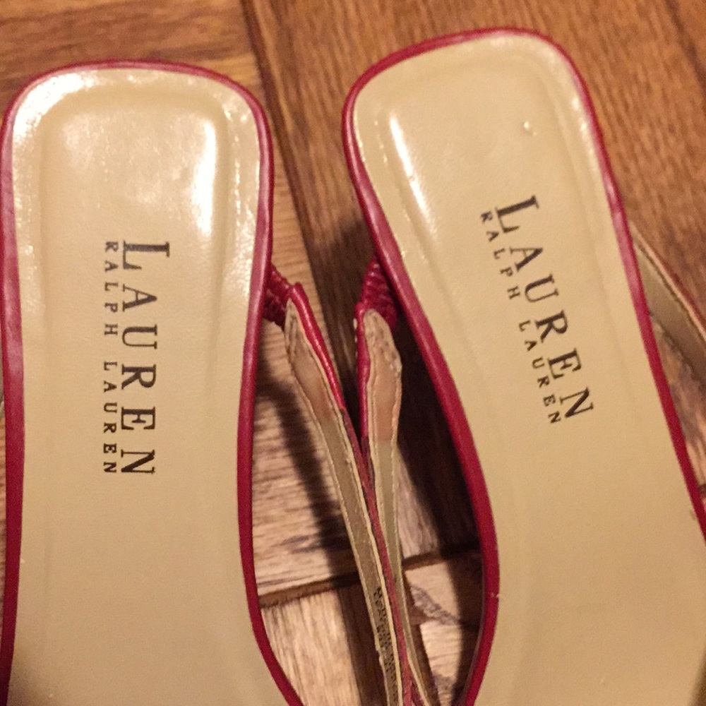 ⤵️RALPH LAUREN HEELS⤵️ - Picture 4 of 5